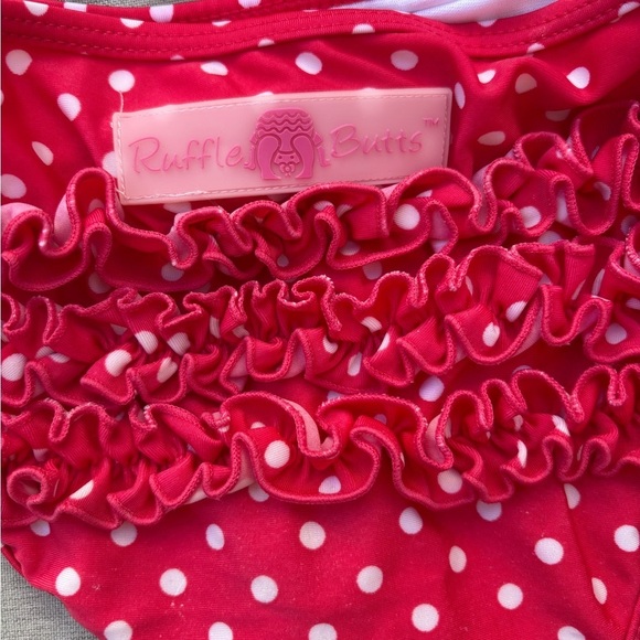 Ruffle Butts Swim Suit - 2T - Picture 4 of 5